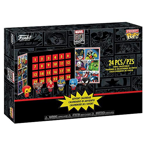 Funko Pop! Marvel Advent Calendar - 24 Collectible Pocket Pop! Figures