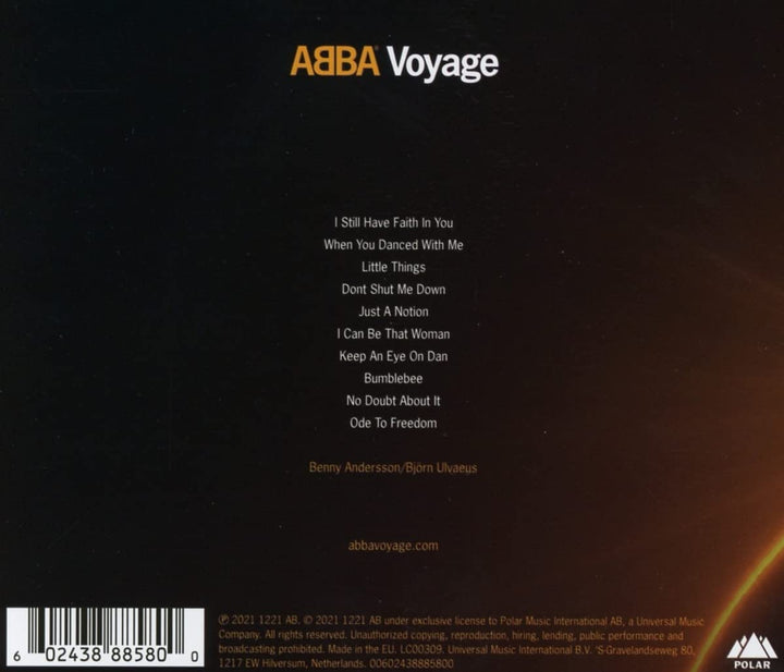 ABBA - Voyage [Audio CD]