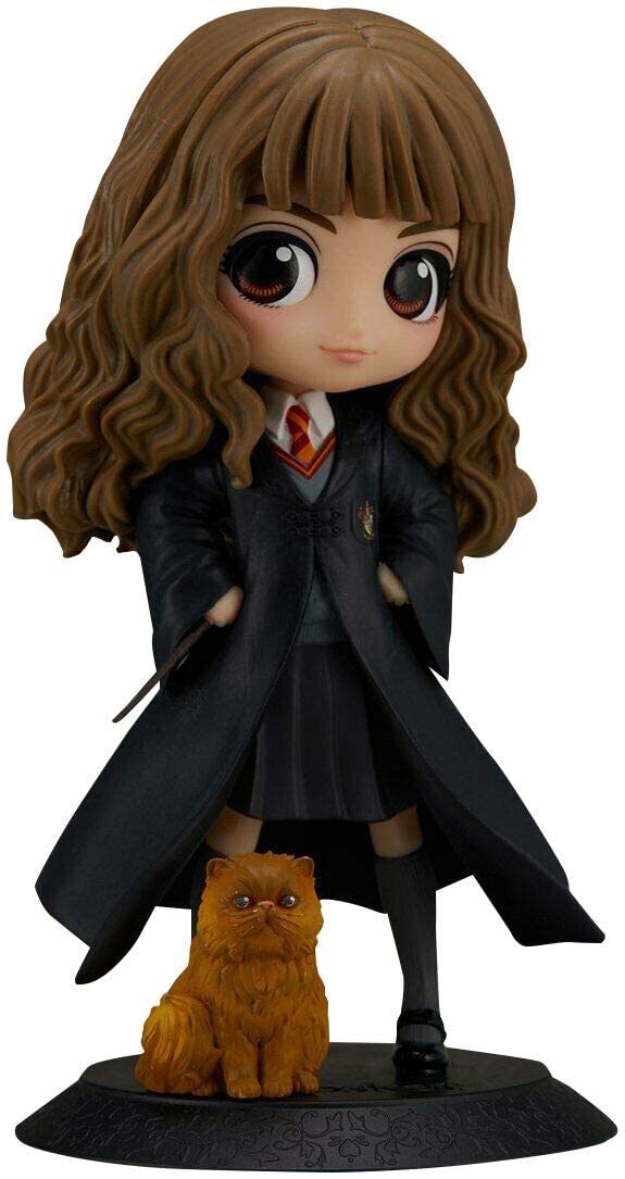 Harry Potter - Hermione Granger with Crookshanks Q Posket Figure (BP16651)