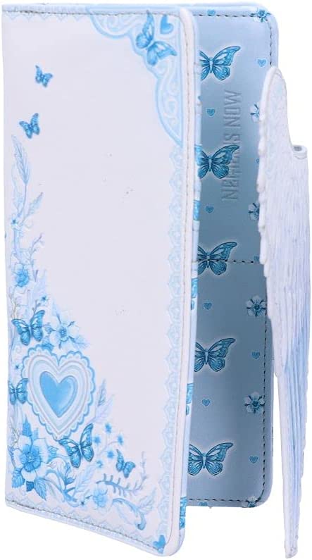 Nemesis Now White Angel Wings Embossed Purse 18.5cm