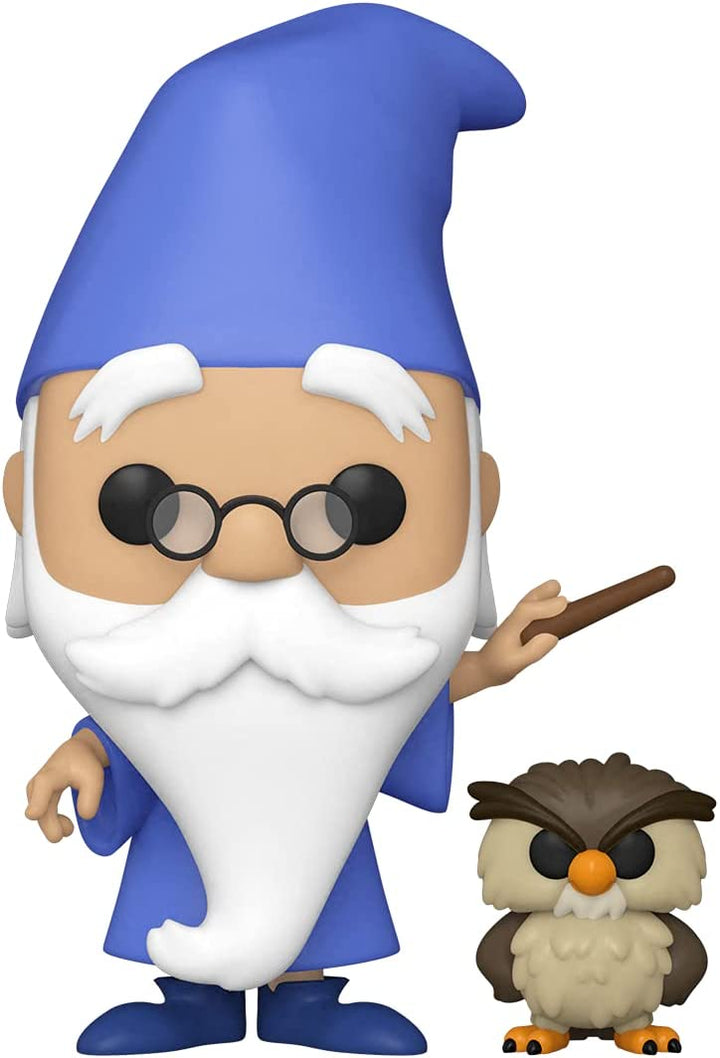 Disney The Sword in the Stone Merlin with Archimedes Funko 49152 Pop! Vinyl #1100