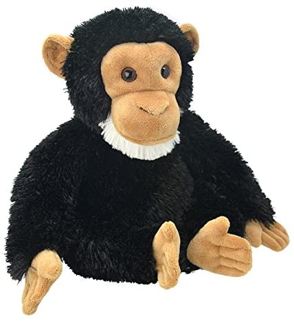 Wild Planet All About Nature - Peluche realistico fatto a mano a forma di scimpanzé - 25 cm, multicolore (K8238)