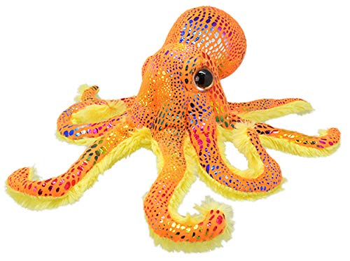 Peluche Pulpo Clásico Wild Planet 25 cm (Multicolor)