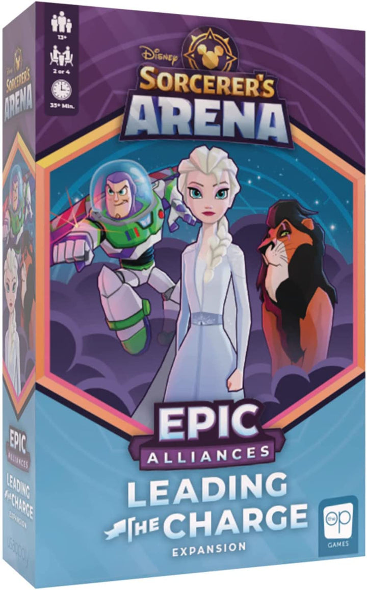 USAopoly Disney Sorcerer's Arena: Epic Alliances - Leading the Charge Expansion (TOP-HB007)