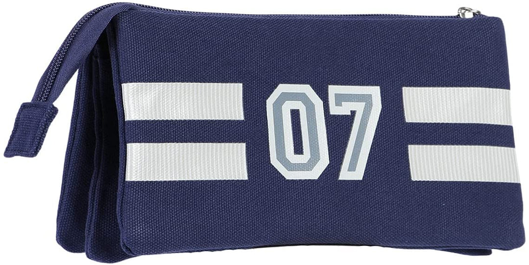 Harry Potter Academy-Triple HS Pencil Case, Dark Blue