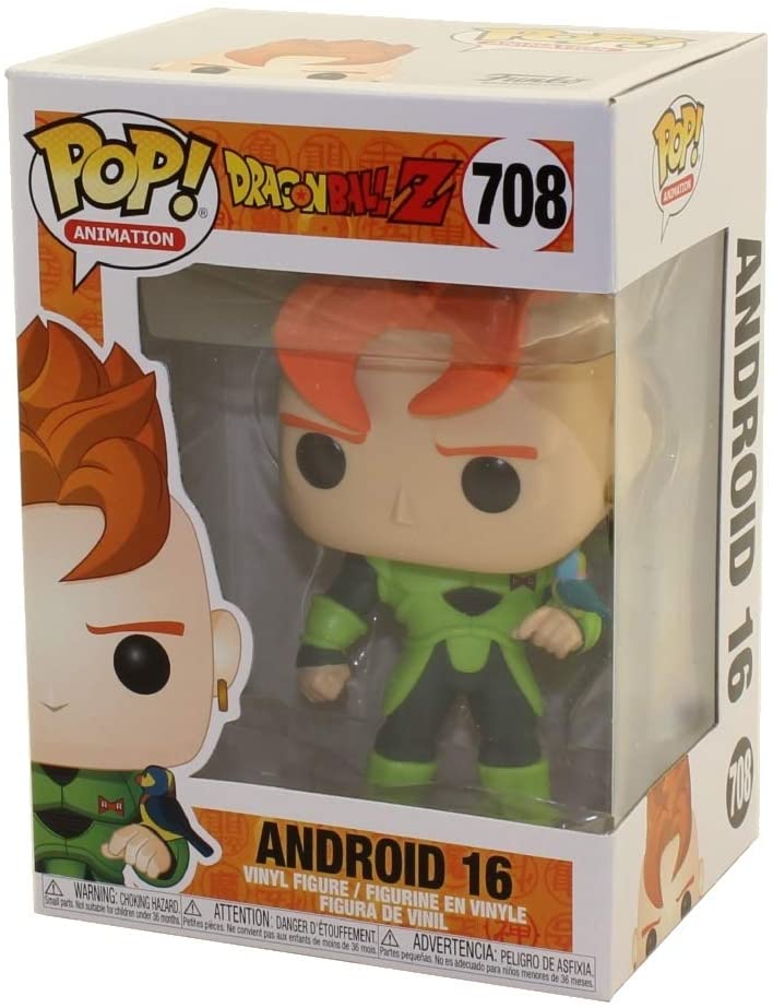 Dragon Ball Z Android 16 Funko 44265 Pop! Vinyl #708