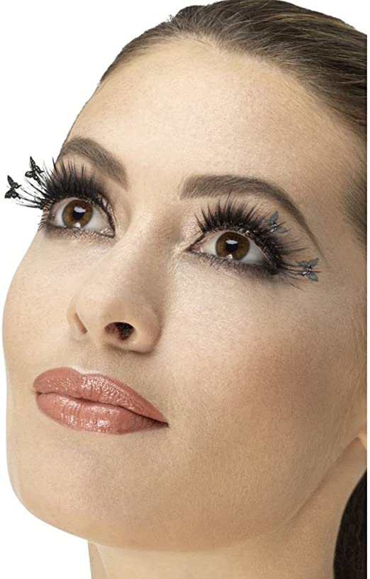 Smiffys Winged Butterfly False Eyelashes (47060)