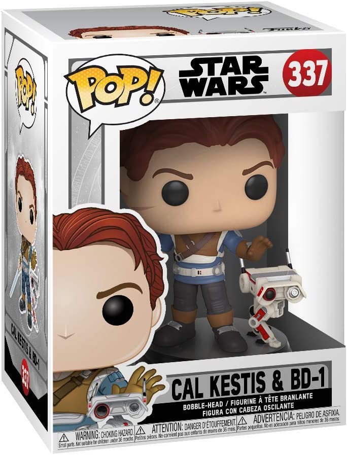 Funko Pop! Vinyl - Cal Kestis & BD-1 Figure (43572)