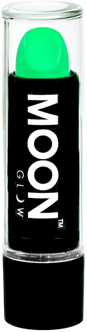 Rossetto Neon UV di Moon Glow Pastel Green Bright Neon Colour Lipstick