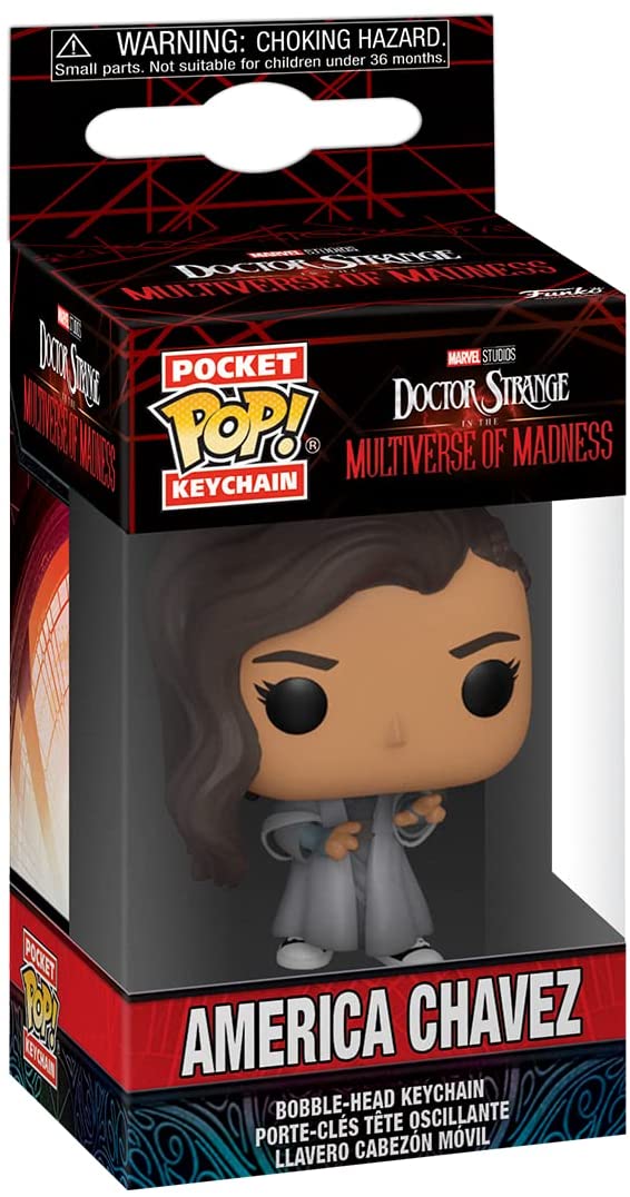 Marvel: Doctor Strange Multiverse of Madness - America Chavez Funko 62404 Pop! Keychain