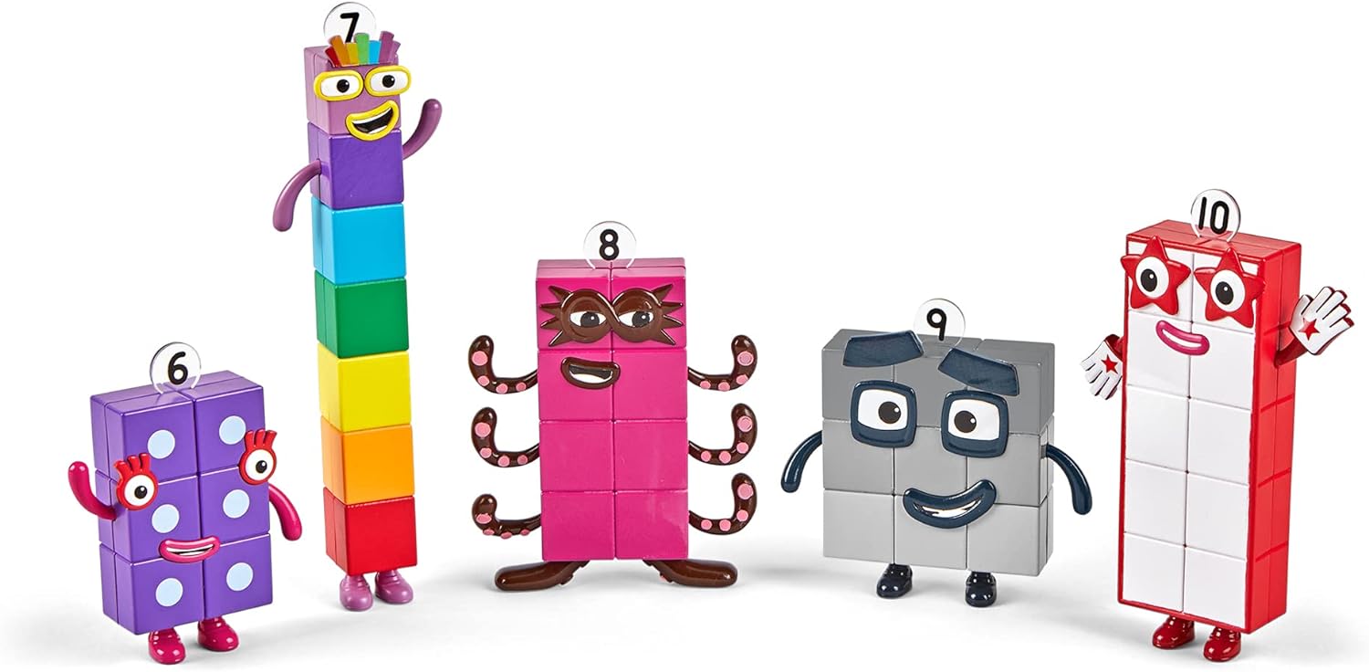 Learning Resources Numberblocks Friends Sechs bis Zehn – Spielfiguren für 3-7-Jährige 9