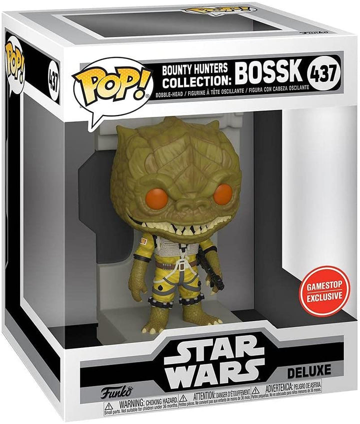 Star Wars Bounty Hunter Collection Bossk Exclu Funko 55828 Pop! Vinile #437