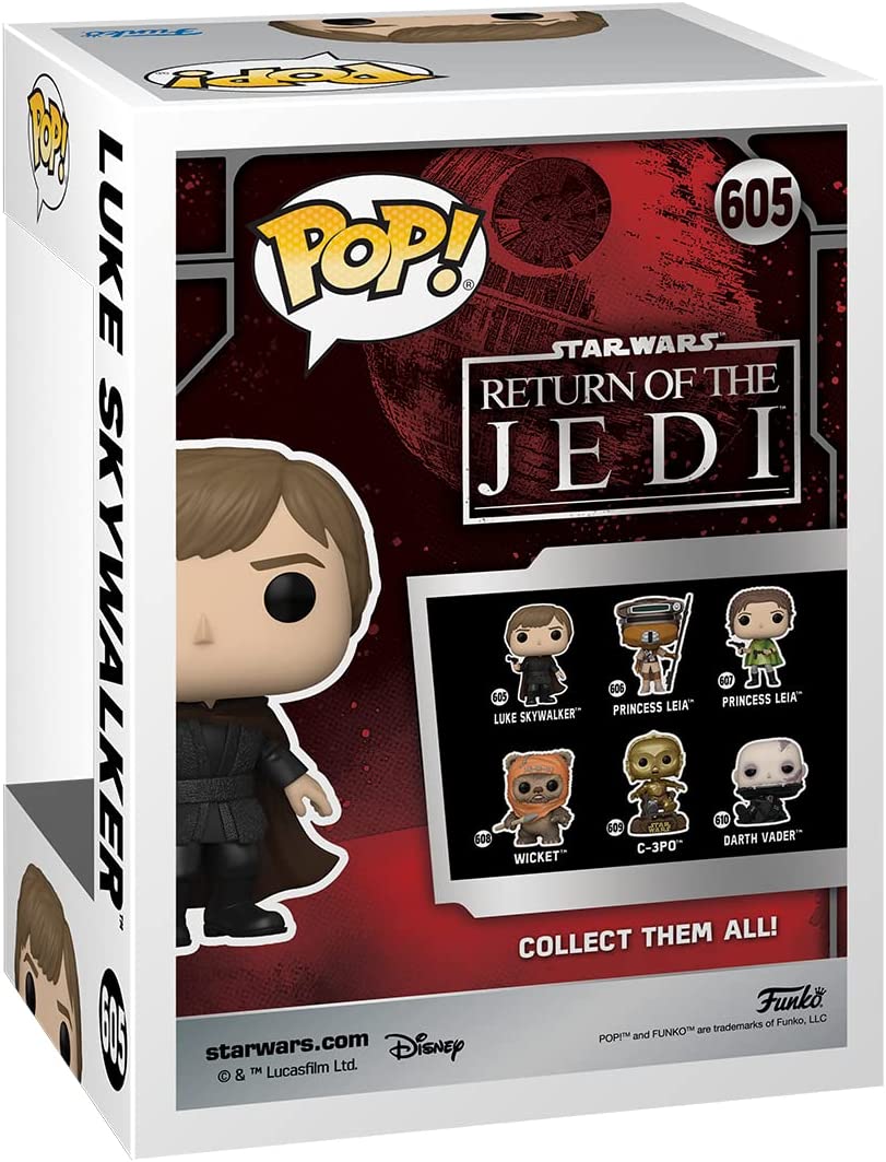 Funko Pop! Star Wars: Die Rückkehr der Jedi-Ritter zum 40. Jubiläum – Luke Skywalker Vinylfigur #605 (70749) 3