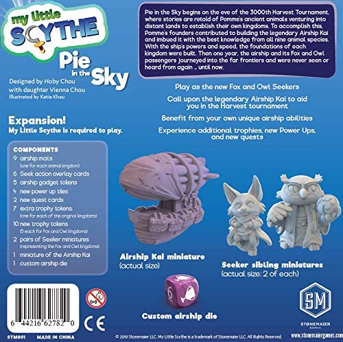 Stonemaier Games My Little Scythe Pie in the Sky Expansion Board Game (STM801)