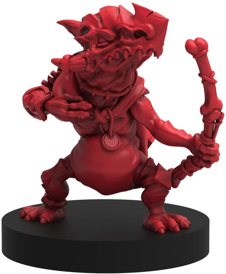 Epic Encounters: Shrine of the Kobold Queen - RPG Fantasy Roleplaying Tabletop Game with 20 Miniatures, Double-Sided Game Mat, & Game Master Adventure Book with Monster Stats, 5E Compatible
