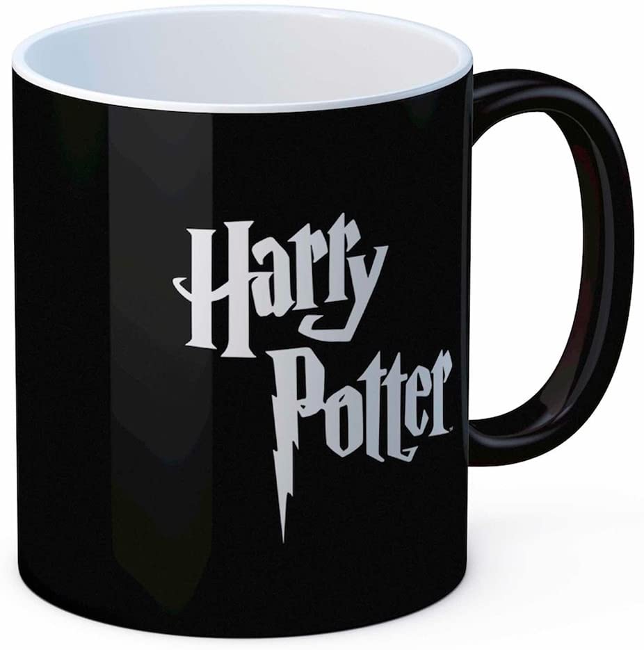 SD Toys Harry Potter keramische mok, wit/zwart, 8 cm