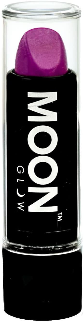 Moon Glow - Neon UV Lipstick Intense Purple Lipstick (‎M8077)