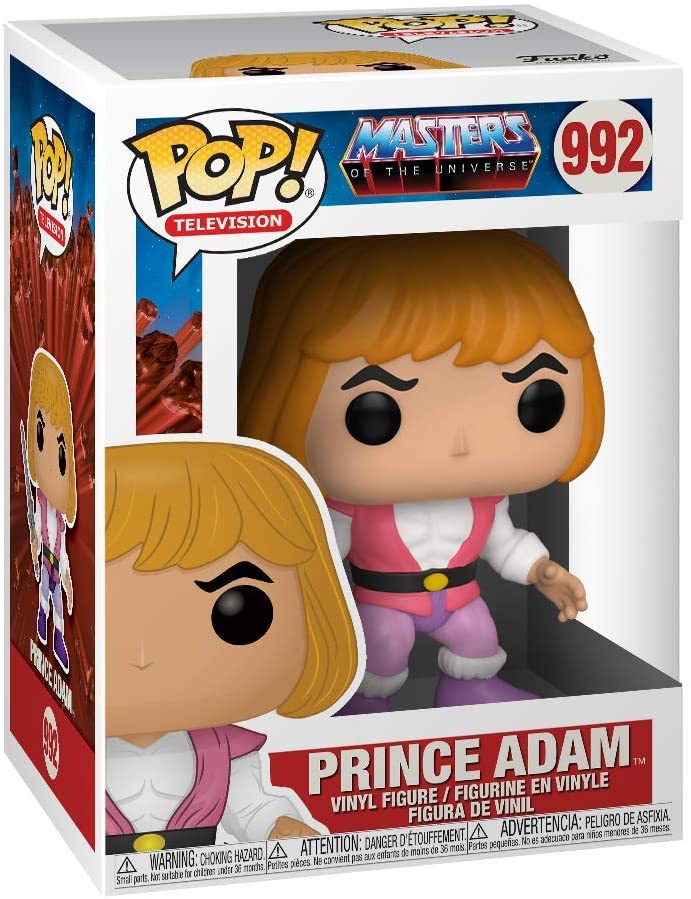 Masters of the Universe Prins Adam Funko 47746 Pop! Vinyl #992