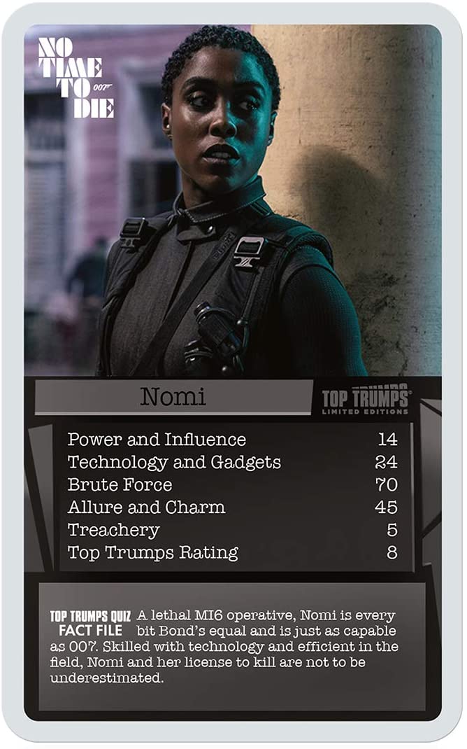 James Bond Every Assignment Top Trumps Limited Editions Card Game 5