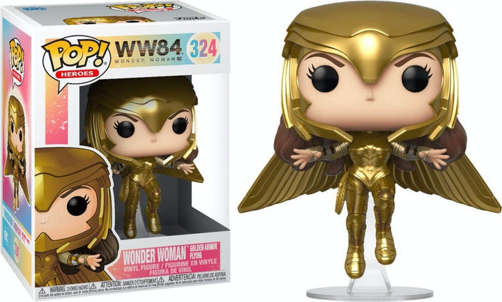 WW 84 Wonder Woman Golden Armor Flying Funko 46660 Pop! Vinyl #324