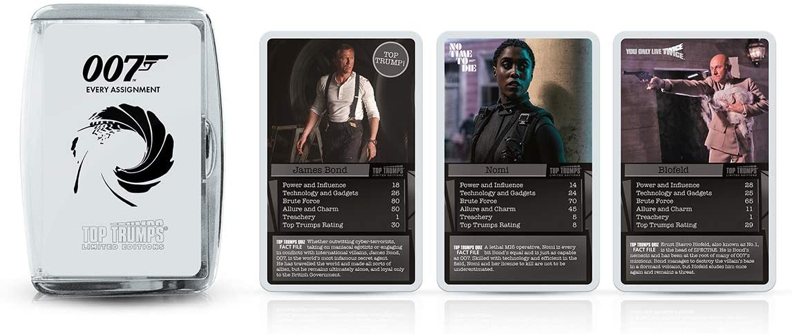 James Bond Every Assignment Top Trumps Limited Editions Card Game 4