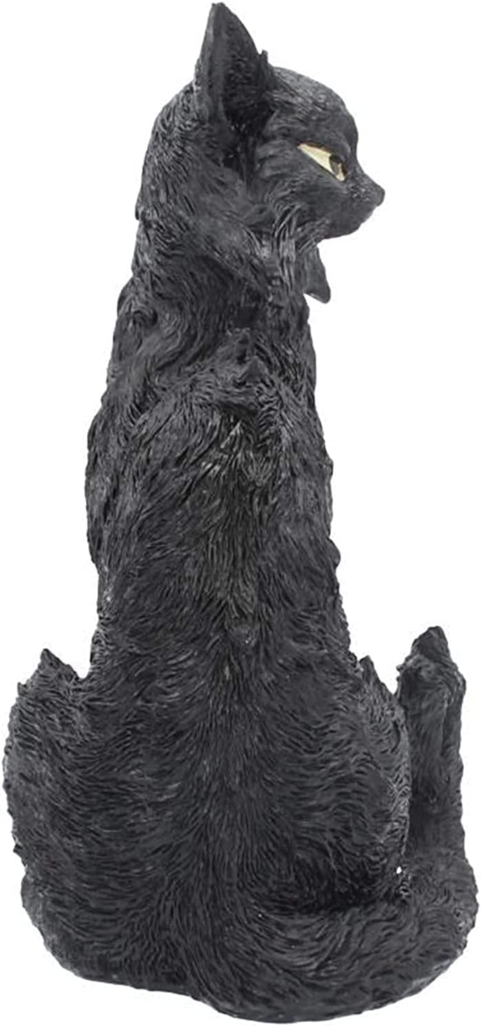 Nemesis Now Salem Witch Familiar Black Cat Figurine, 32.5cm