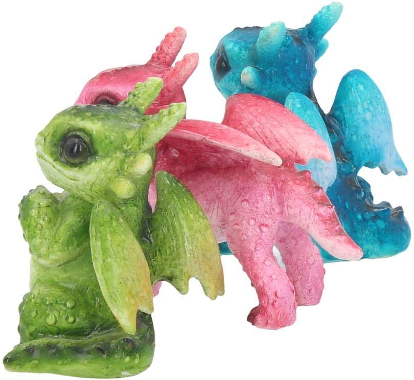Nemesis Now Tiny Dragons - Set of Three Hand-Painted Resin Figurines 4