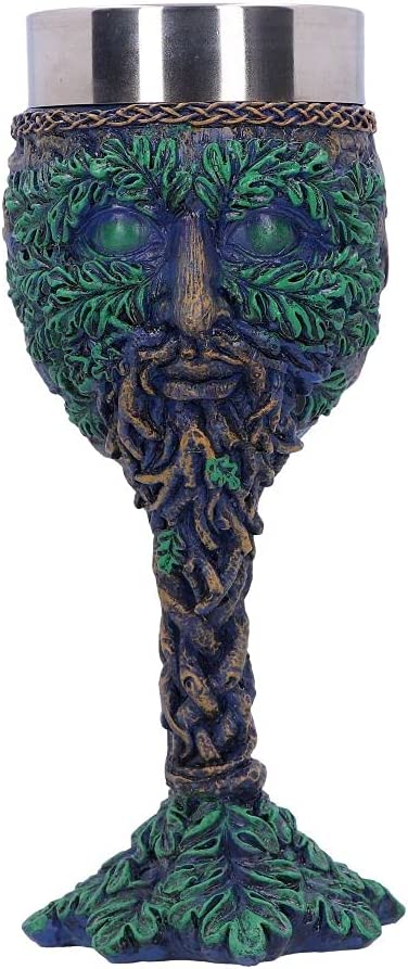 Nemesis Now Tree Spirit Goblet 18.5cm, Green