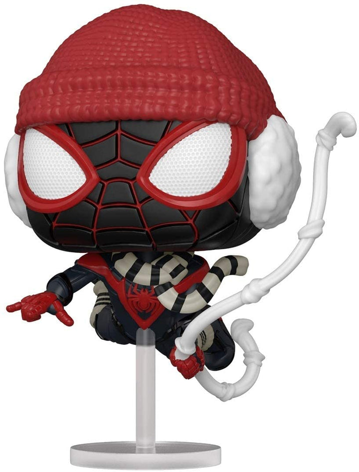 Spider-Man Miles Morales (vestito invernale) Funko 54692 Pop! Vinile #771