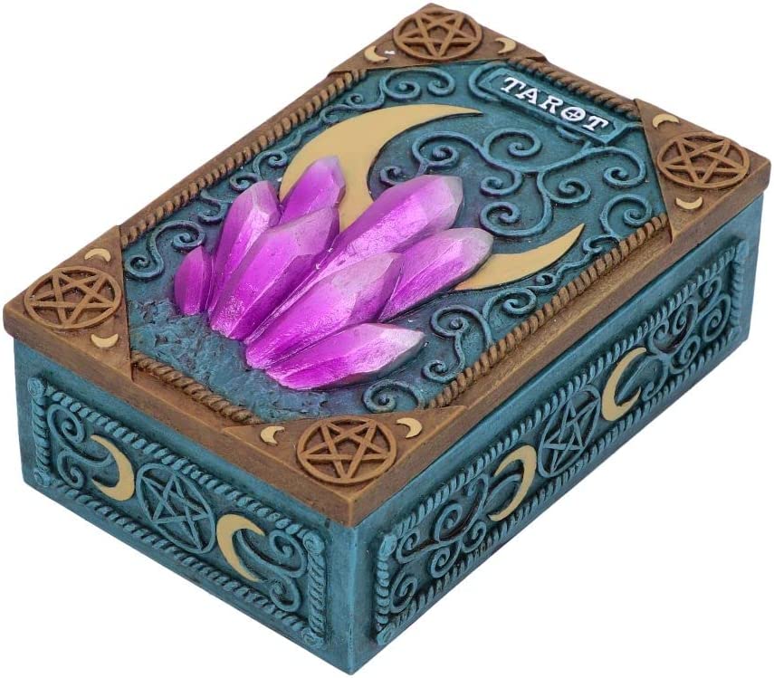 Nemesis Now - Crystalline Tarot Box Blue 14.4cm 7