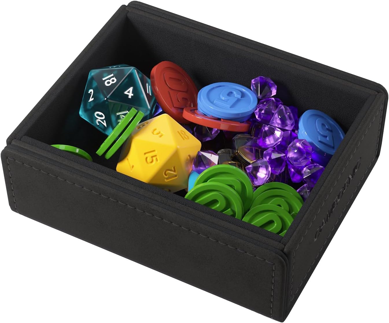 Gamegenic Token Keep Black – Premium Chip- und Kartenaufbewahrungsbox 5