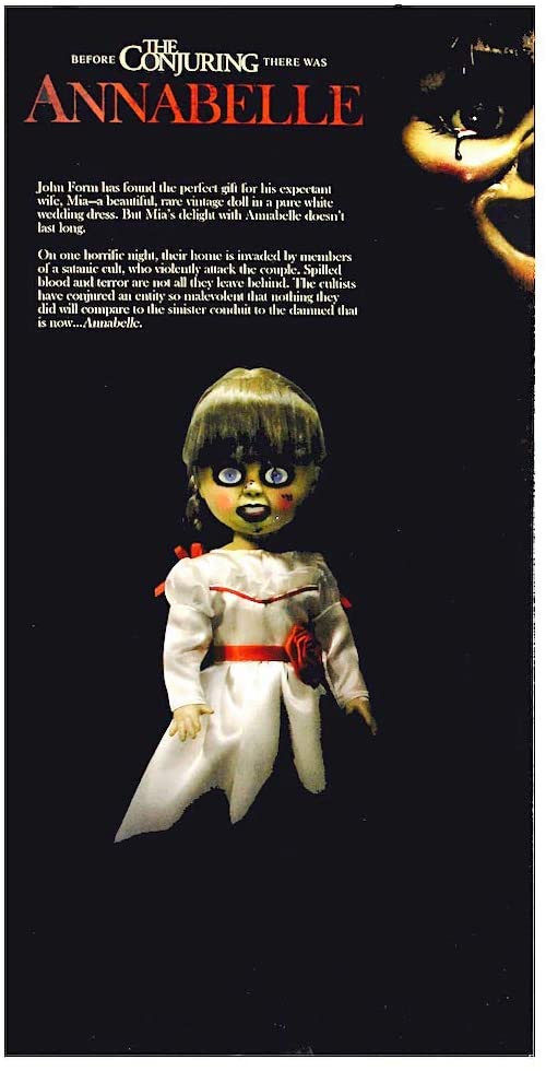 Living Dead Dolls 94460 Annabelle Doll, White/Black/Red
