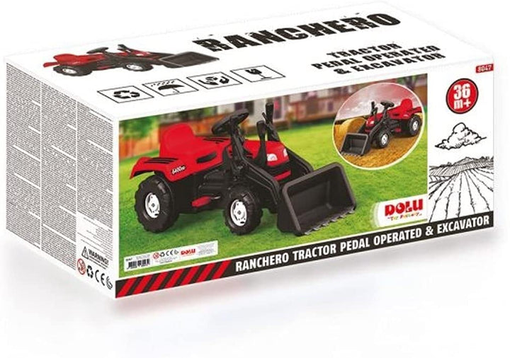 AB Gee abgee 705 8047 EA Pedal de tractor operado con excavadora, azul