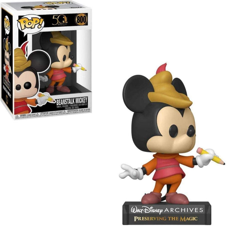50 Walt Disney-archieven presenteren de magische bonenstaak Mickey Funko 49892 Pop! Vinyl #800