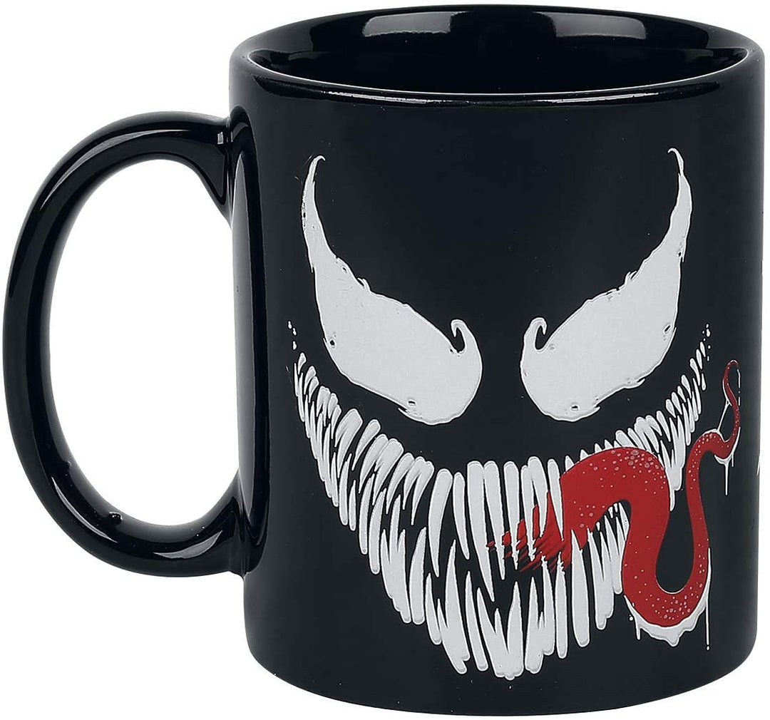 Marvel Comics MG25085C-Multi Coloured-11oz/315ml Venom (Face) koffiemok