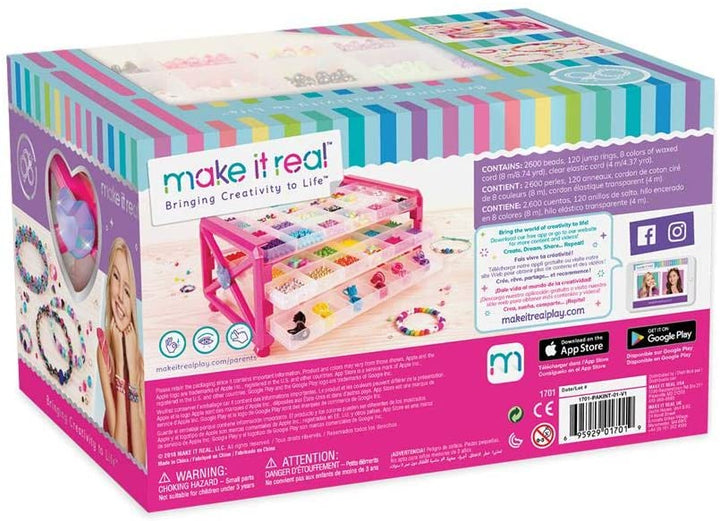 Make It Real Set Deluxe Kralen (2.700 Stuks) Veelkleurig
