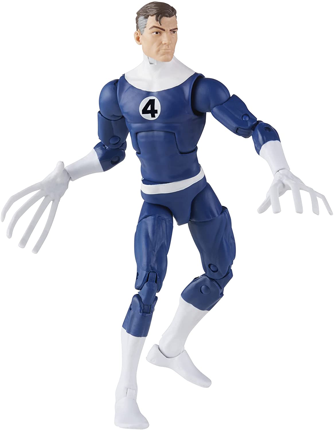 Hasbro Marvel Legends Series Retro Fantastic Four Mr. Fantastic 6-inch Action Figure - Ages 4+ 5