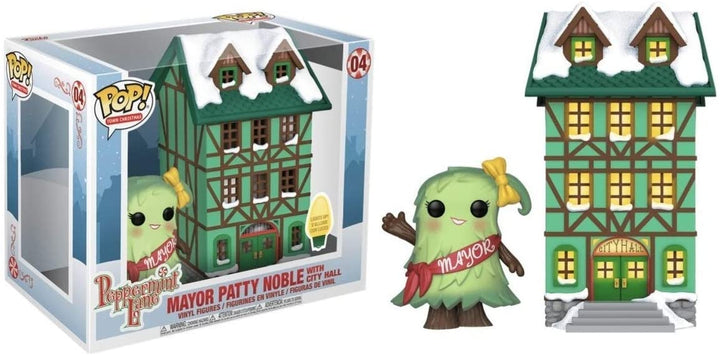 Peppermint Lane Burgemeester Patty Noble Met Stadhuis Funko 44424 Vinyl