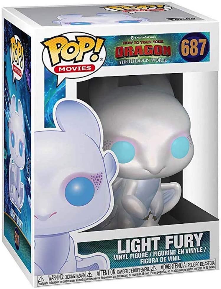 Dreamworks Come addestrare il tuo drago Il mondo nascosto Furia leggera Funko 36369 Pop! Vinile #687