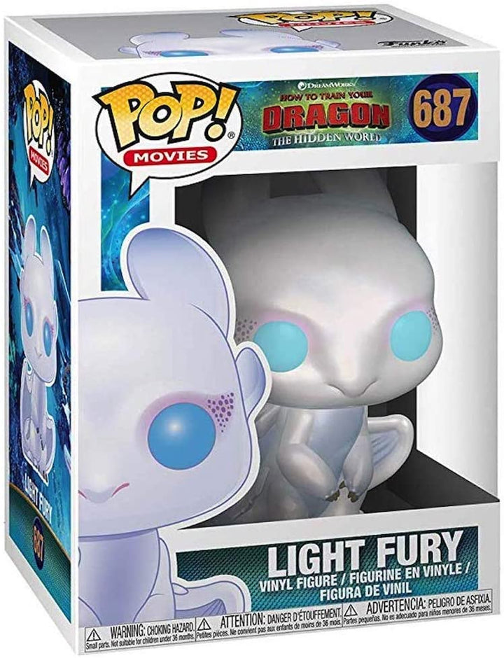 Dreamworks Come addestrare il tuo drago Il mondo nascosto Furia leggera Funko 36369 Pop! Vinile #687