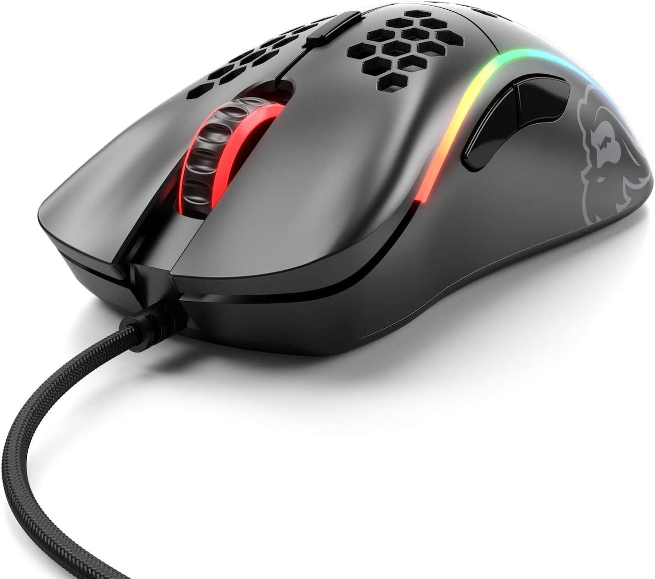Glorious PC Gaming Race Model D Gaming Mouse - Matte Black, Ergonomic Lightweight Design for PC Gaming