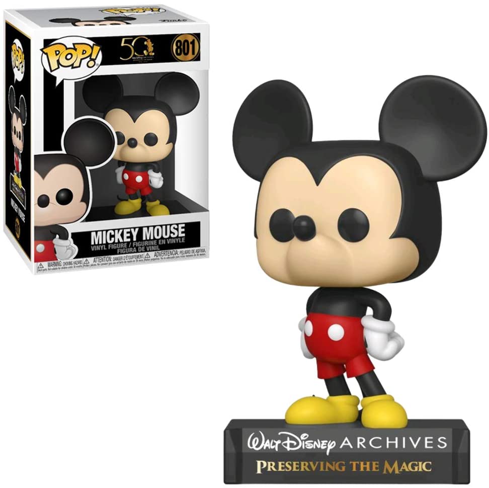 50 Archivos de World Disney Mickey Mouse Funko 49893 Pop! Vinilo # 801
