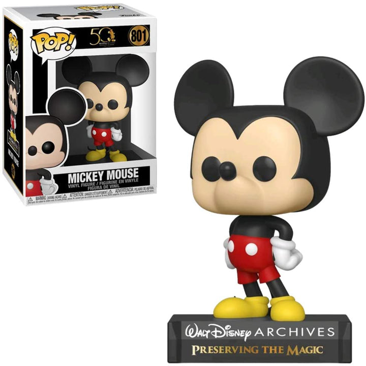 50 Archivos de World Disney Mickey Mouse Funko 49893 Pop! Vinilo # 801