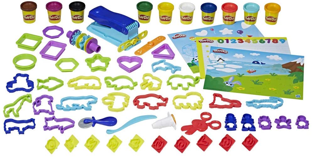 Gioca a Doh E2544F03 Scatola dei principi fondamentali della scuola materna