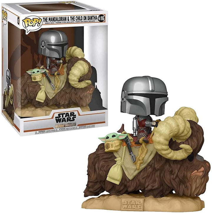 Star Wars The Mandalorian The Mandalorian &amp; The Child op Bantha Funko 52373 Pop! Vinyl #416