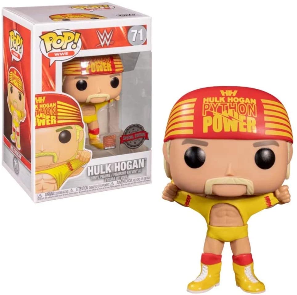 WWE Hulk Hogan Esclusivo Funko 47179 Pop! Vinile #71
