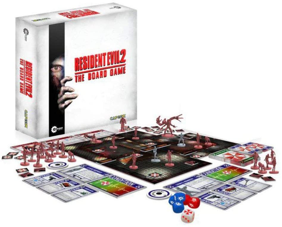 Steamforged Games Resident Evil 2: The Board Game – Cooperative Survival Horror with Miniatures