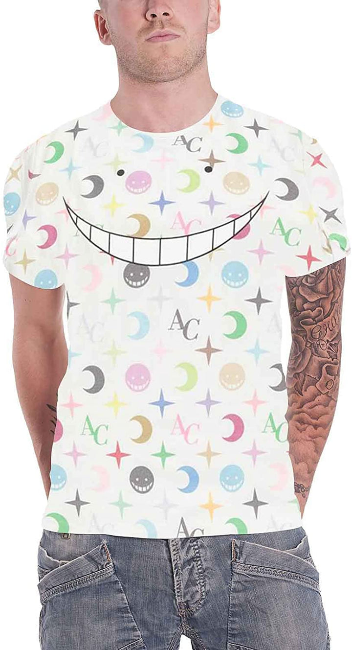 Assassination Classroom - AOP Koro Sensei Men's T-Shirt (l) White