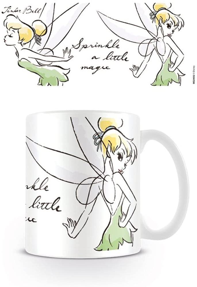 Tinkerbell Pyramid International MG24052 (Magic) Taza oficial de café / té de cerámica en caja