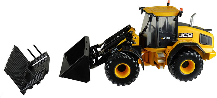 JCB Britains Farm Tomy Toys Wiellader 1:32 JCB 419S Truck Collectable Tractor Toy - 1:32 Schaal Farm Toys